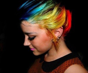 цветные мелки для волос