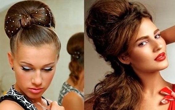 бабетта прическа