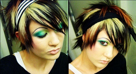 Смелый способ самовыражения для ярких индивидуальностей - стрижки треш для волос разной длины как дополнение эффектного образа