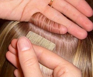 ленточное наращивание волос цена