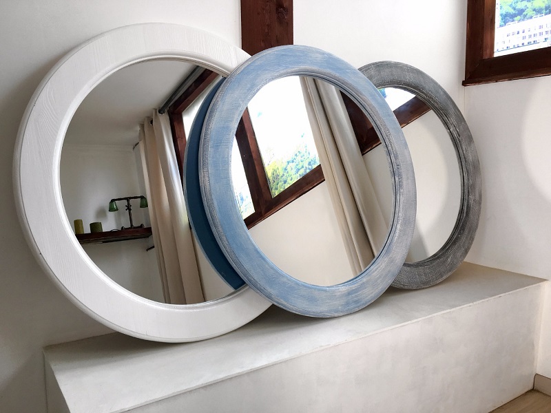 Круглые зеркала в интерьере: как использовать