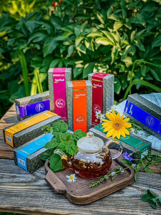 Уникальная серия чаев TEAVITAL на сайте greenway