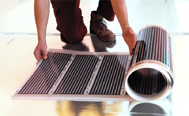 Пленочный теплый пол: из чего состоит и для какого пола подходит