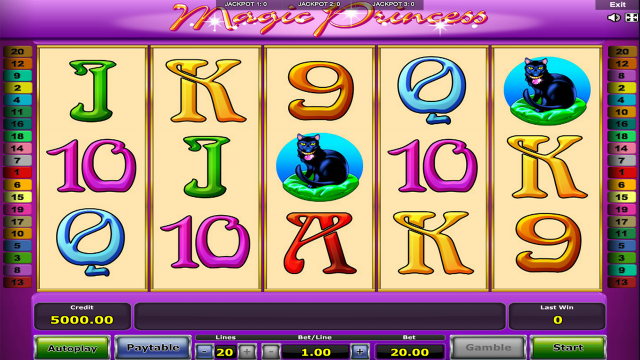 Описание игрового автомата Magic Princess