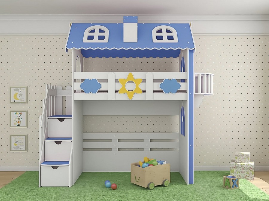 Кровать-чердак – модельный ряд и комплектация