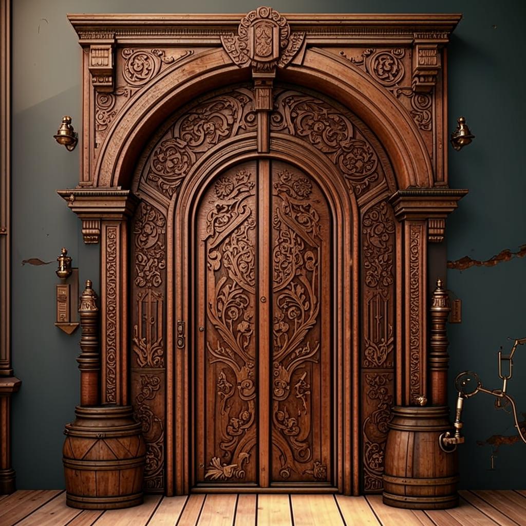 Преимущества деревянных дверей