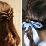 Быстрые и симпатичные варианты причесок в школу за 5 минут для волос разной длины как сделать прическу в школу за 5 минут