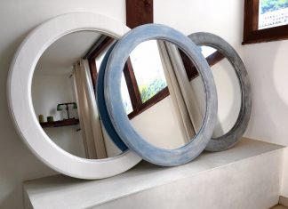 Круглые зеркала в интерьере: как использовать
