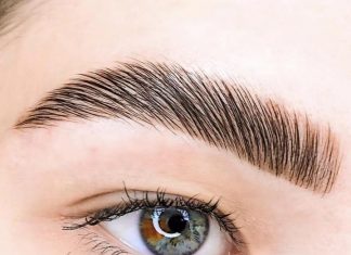 долговременная укладка бровей