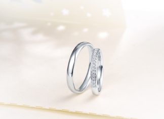 Как выбрать обручальные кольца из платины