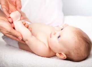 Техника точечного массажа в педиатрии