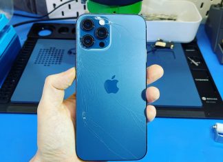 Как происходит замена стекла iphone 12 pro max