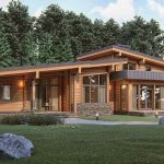 Преимущества одноэтажных домов из бруса