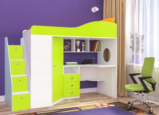 Кровать-чердак – модельный ряд и комплектация