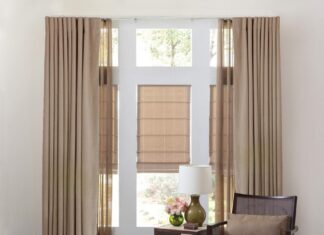 Достоинства и недостатки римской шторы с тюлью