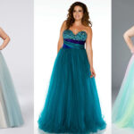 Выбираем выпускные платья для полных девушек
