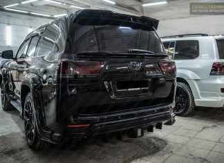 Toyota LC200 2008 Рестайлинг Land Cruiser 300 Style + Wald «Black Bison» ‘2023