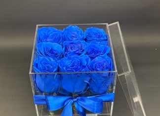 Как красят розы?