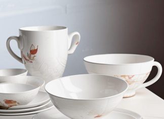 Преимущества фарфоровой посуды