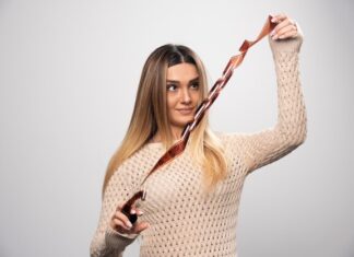 Укладка волос «Крабик» — шаг за шагом