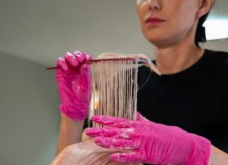 Укладка волос в стиле омбре — шаг за шагом