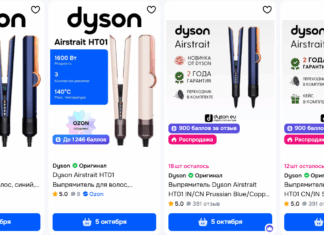 Как выбрать выпрямитель Dyson