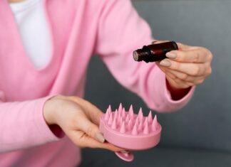 Укладка волос — Масло для идеальных локонов