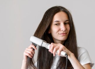 Укладка средних волос плойкой — шаг за шагом