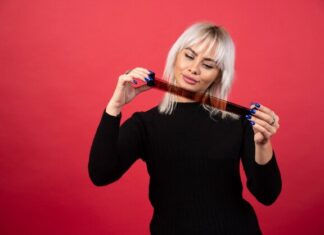 Укладка волос лентами — шаг за шагом