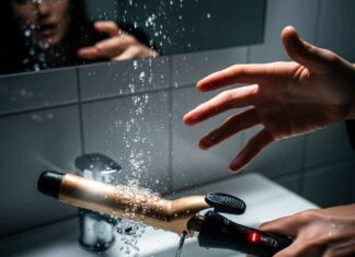 Безопасность электроприборов для волос: когда нужен электрик для проверки проводки в ванной комнате