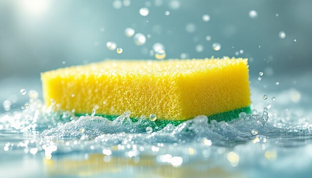 Почему лучше не пользоваться для мытья посуды губкой