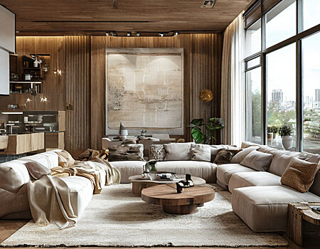 Цветовые решения для интерьера в темных тонах