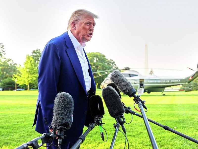 «Будет сильный удар»: Трамп обратился к России после инцидента с дронами в Польше