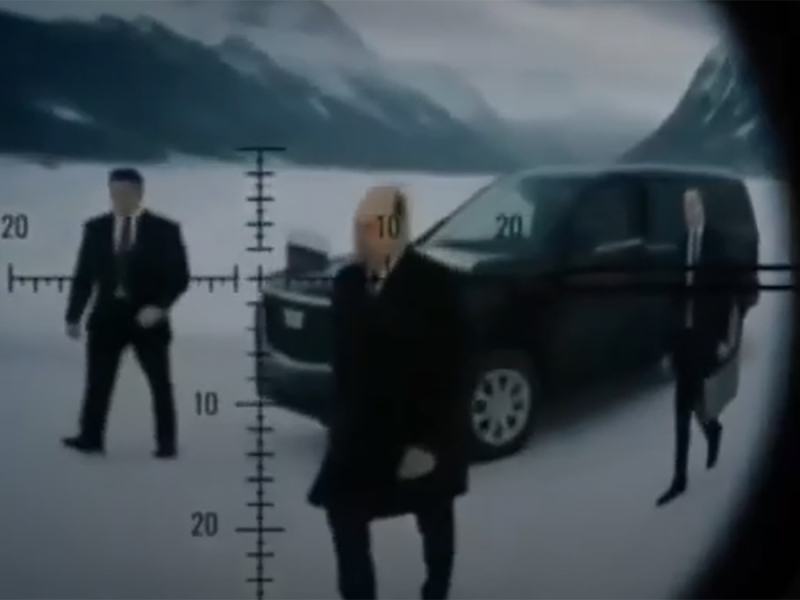 ГУР Украины показало ИИ-видео с покушением на Путина на Аляске