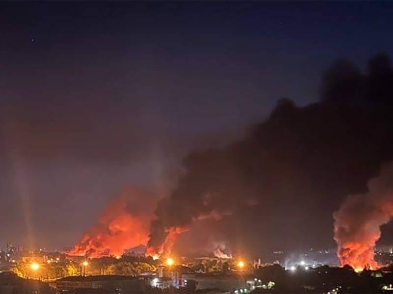 Киев в огне: ВС РФ ударили по объектам ВСУ в столице Украины, атакованы ЗРК Patriot у аэропорта «Жуляны»