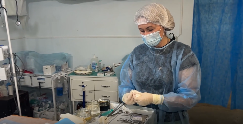 Медсестры на СВО на передовом пункте между дежурствами рисуют картины