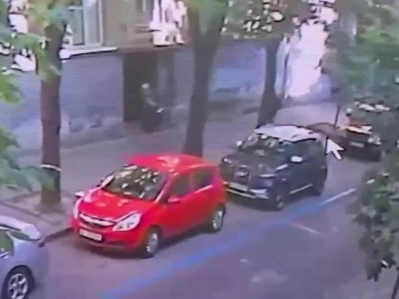 Момент убийства экс-спикера Рады Парубия во Львове попало на видео