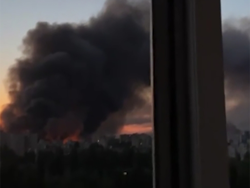 Над Киевом черное небо: ВС РФ нанесли массированный удар по украинской столице «Кинжалами» и «Геранями»