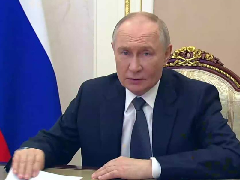 Найдено объяснение, почему выключили камеры во время выступления Путина в Совбезе