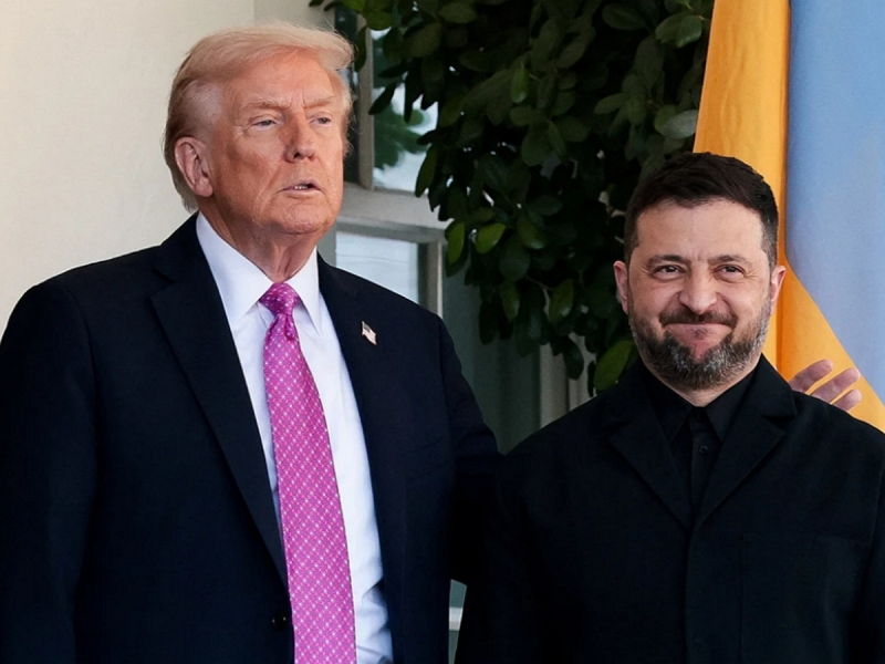 «Нужно немного поладить»: о чем говорил Трамп на встрече с Зеленским в Белом доме