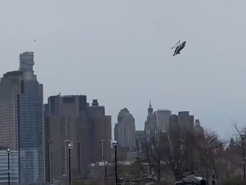 Опубликовано видео падения вертолета в реку Гудзон в США: погибли глава испанского филиала Siemens и его семья