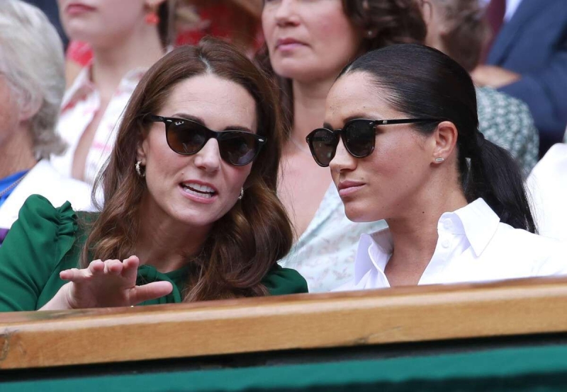 Раскрыта причина конфликта между Меган Маркл и Кейт Миддлтон