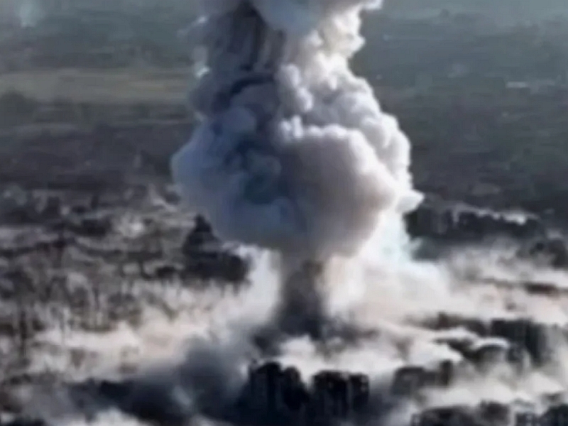 Sohu: Россия ударила по Украине оружием, сравнимым с маленькой ядерной бомбой