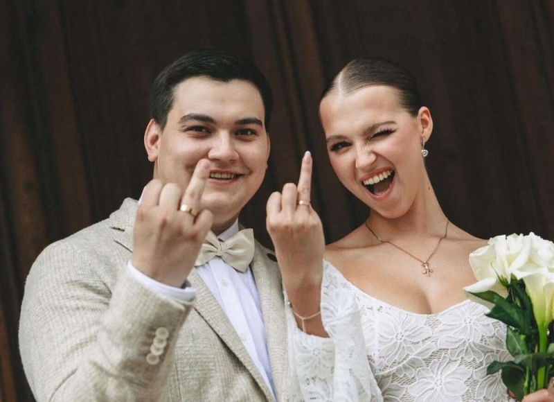 Сын Михаила Круга женился на своей возлюбленной