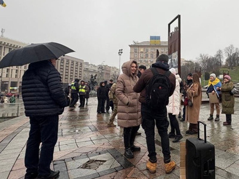 Участники митинга в Киеве потребовали ареста Ермака и отставки Зеленского