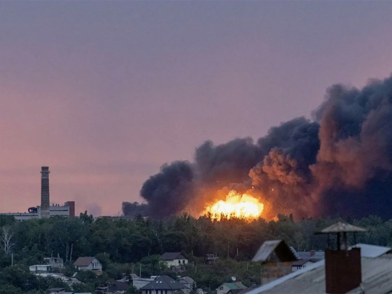 В Харькове ад: ВКС РФ разбомбили танковое училище