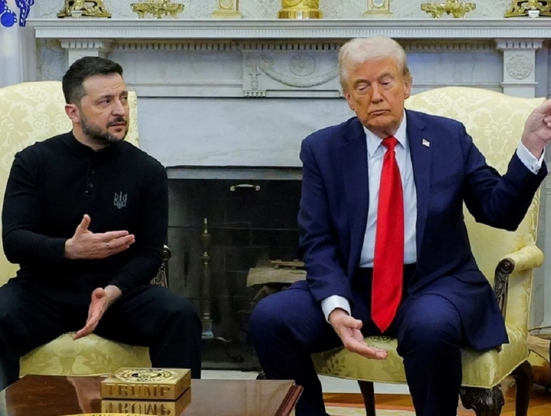 В Кремле рассказали о реакции Путина на скандальную ссору Зеленского и Трампа в Белом доме