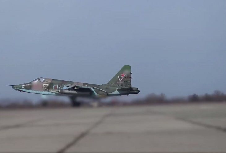 В Приморье разбился самолет Су-25