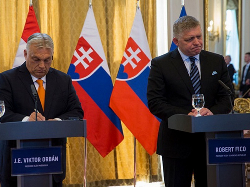 Венгрия не дала принять Украину в ЕС, Словакия наложила вето на 18-й пакет санкций против РФ