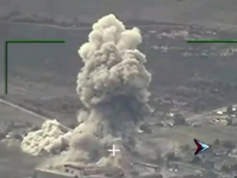 Видео сброса трехтонной бомбы на бригады ВСУ в Гавриловке появилось в Сети